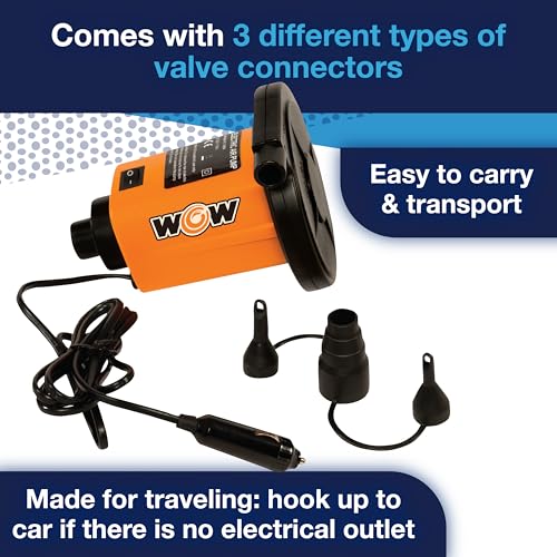 12V Electric Air Inflator for Inflatables, Towables & Rafts