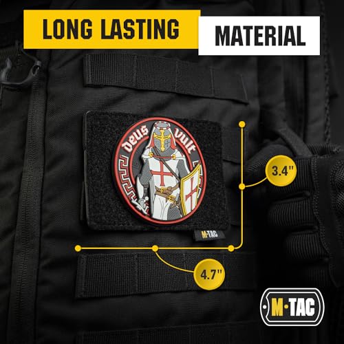 Tactical Morale Patch Panel - MOLLE Attachment Black 4.5x3.5