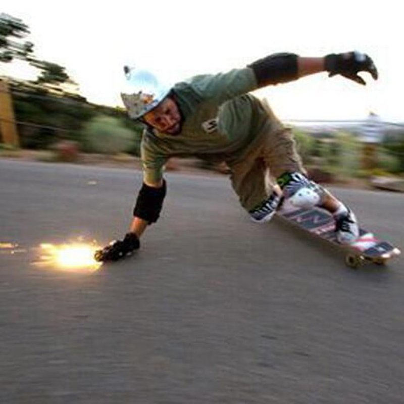 Glield Longboard Slide Gloves Spark Pucks and Two Gloves, for Downhill Longboarding Skateboarding Roller Skating Sliding CBST06 (Gloves + Palm Pucks)