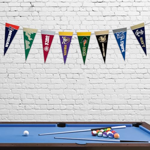 NCAA American Athletic Conference Mini Felt Pennant Set - 4" x 9"