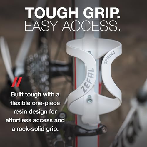 Lightweight Thermoplastic Water Bottle Cage - Black