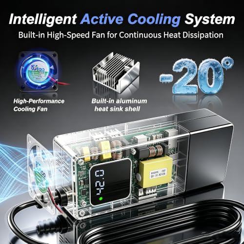 42V 2A Lithium Battery Charger for 10S 36V E-Bike & Scooter Batteries