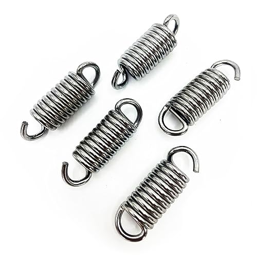 5 Pack Hand Grip Strengthener Replacement Springs - Durable Steel