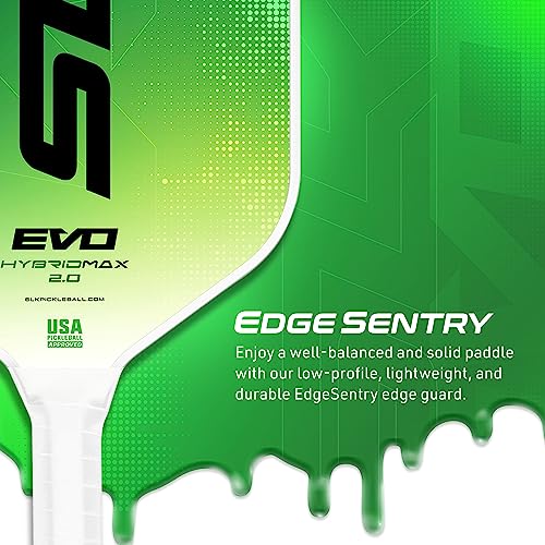 Selkirk Sport SLK Evo Power Hybrid Pickleball Paddle XL Green - Control & Spin