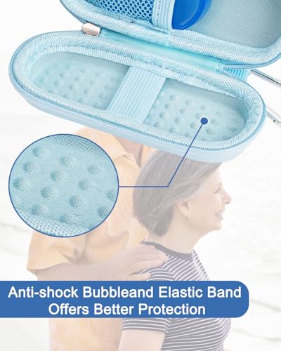 KardiaMobile EKG Monitor Case with Pill Box - Blue