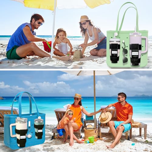 Bogg Bag Cup Holder with Hooks - Fits 16-40oz, Adjustable - 1 PC