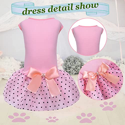 Dog Wedding Dress Shirts - Cute Pink & Purple Outfit for Pets - Medium