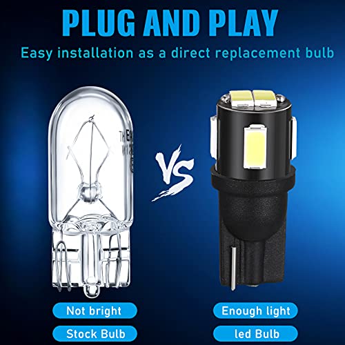 906 LED T10 Wedge Base Bulbs - 8 Pack Marine Lighting