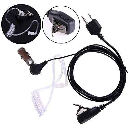 KCTIN Walkie Talkie Earpiece with Mic for Midland GXT1000VP4, LXT600VP3, 10 Pack
