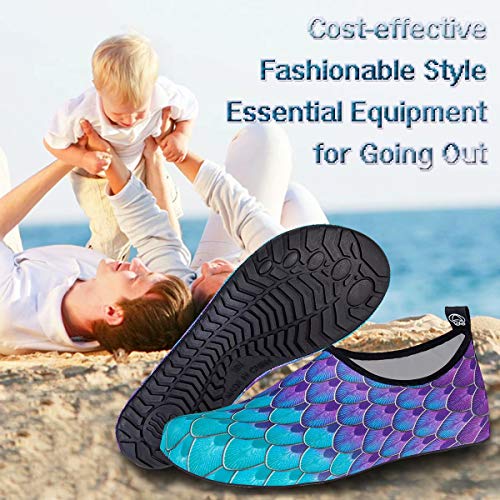 Quick-Dry Aqua Socks for Men & Women - Multicolor Water Shoes