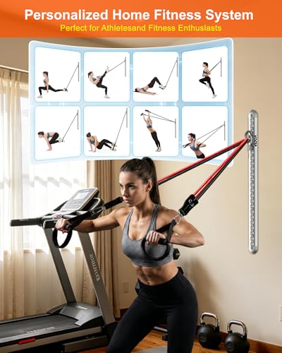 Heavy Duty Wall Mount Resistance Band Anchor System - White