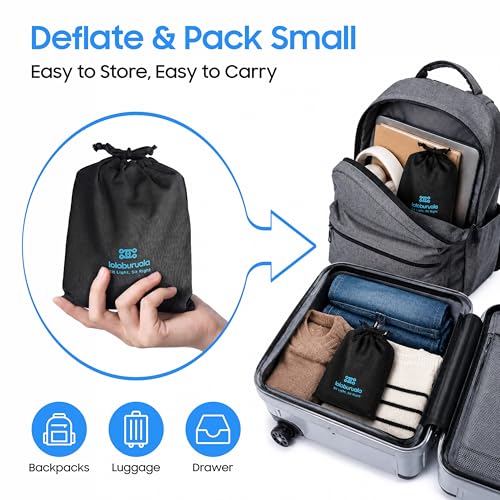 Inflatable Seat Cushion - Portable Ergonomic Travel Pad with Quick Inflation for Outdoor & Indoor Use