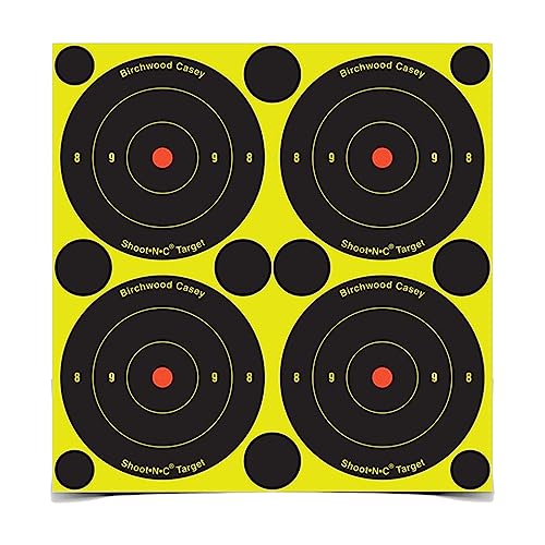 12-inch Paper Shooting Targets - Bullseye Pattern - 13 Count Pack