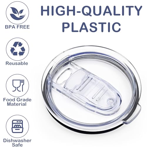 40oz Tumbler Replacement Lid - Leak Proof Sliding Design