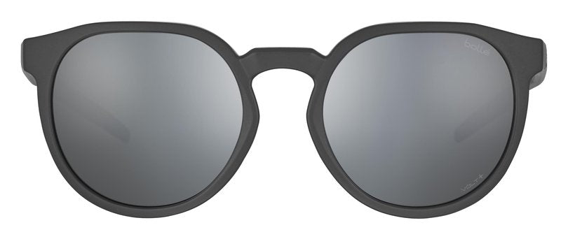 bollé Merit Sunglasses, Black Matte - Volt+ Gun, Small