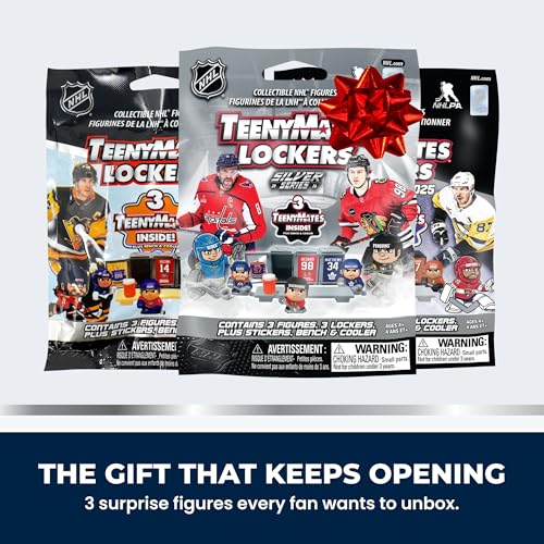 TeenyMates NHL Hockey Locker Room Gift Set - Series 12, 2026