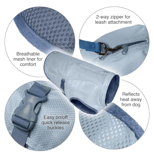 Dog Cooling Vest - Large Evaporative Design with Reflective Trim