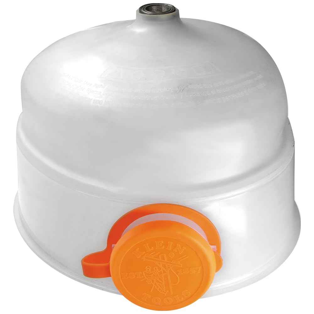 Klein Tools 31101 Collapsible Hole Saw Dust Bowl, Ideal for Overhead Can and Recessed Lighting, Fits Hole Saws up to 6-3/8-Inch, Arbors up to 1/2-Inch