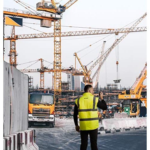 JORESTECH High Visibility Reversible Insulated Safety Vest with ANSI Compliant Reflective Tape Bodywarmer