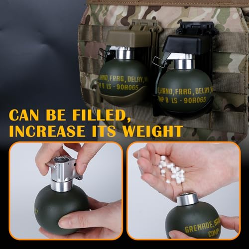 Dummy Grenade Model - Plastic Airsoft Tactical Gear M67-SET1