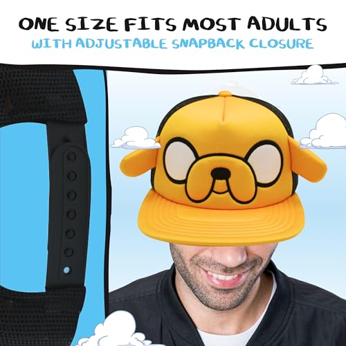 Adventure Time Jake the Dog Trucker Hat - Official . Cap, One Size