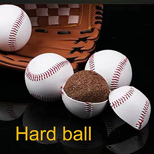 Hardcore Blank Baseball - Official Size 9 Inch, Pack of 1