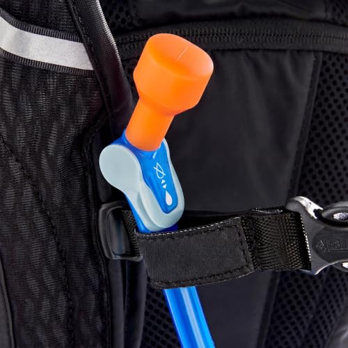 8-Piece Bite Valve Replacement Mouthpiece - Orange Hydration Bladder Accessory