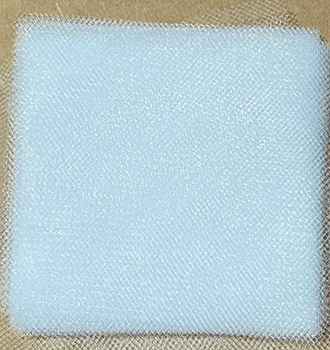 Spawn Sac Netting - 3" x 3" Pre-Cut Squares, Pack of 50 - White