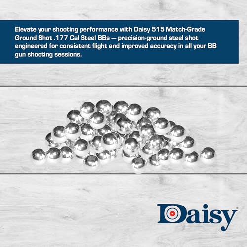 Daisy .177 Steel BBs - Match Grade Quality, One Size