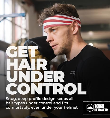 Sweat-Wicking Headband for Men & Women - USA Flag