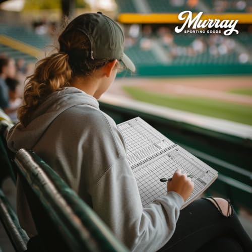 Baseball & Softball Scorebook - Side-By-Side, 35 Games