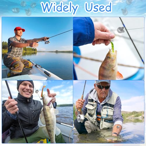 Split Shot Fishing Weights Sinkers - 150 Pcs Open Mouth Design