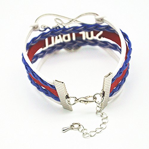 Softball Charm Bracelet - Infinity Love Friendship Jewelry