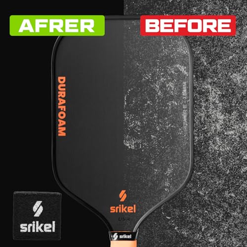 Pickleball Paddle Cleaner Eraser with Case - Black