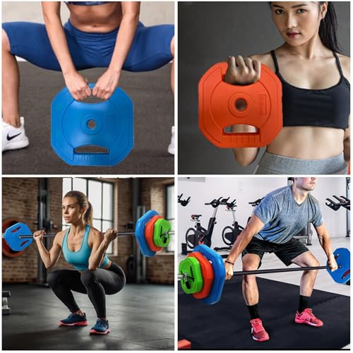 Adjustable Barbell Weight Set for Home Workout - 20 KG Multi-Color