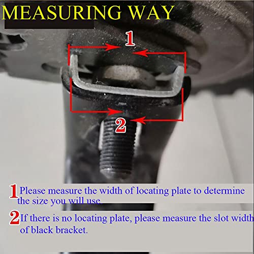 8 Pack Children's Bicycle Training Wheels Vertical Brackets - 23mm & 25mm