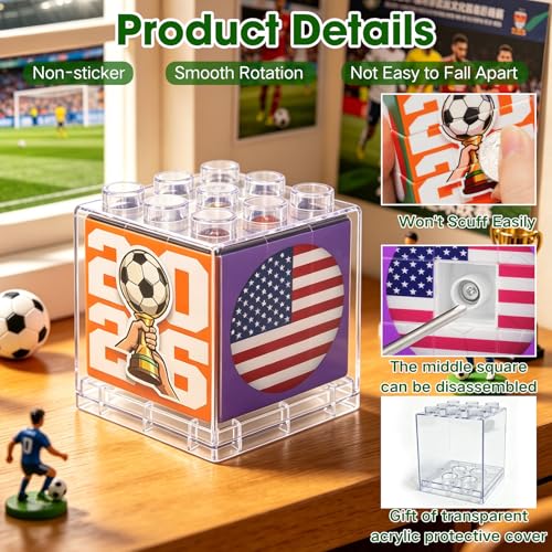 2026 Soccer Speed Cube - Commemorative Puzzle for Fans