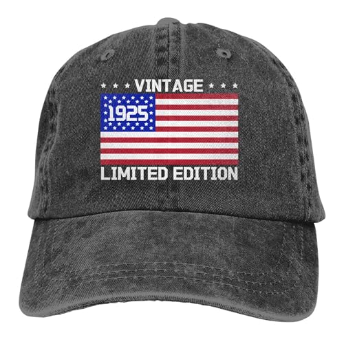 Vintage American Flag Baseball Cap - Limited Edition Birthday Hat