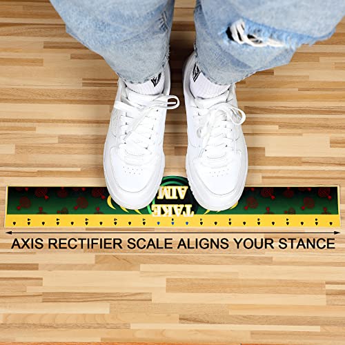 Dart Throw Line Stickers - 2 Pack PVC Floor Markers