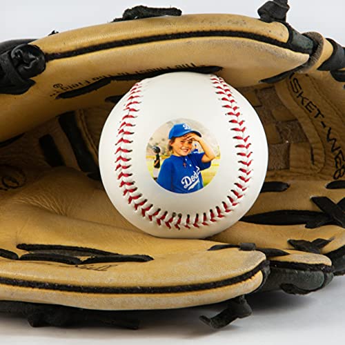Personalized Photo Printed Baseball - Custom Gift for Dad