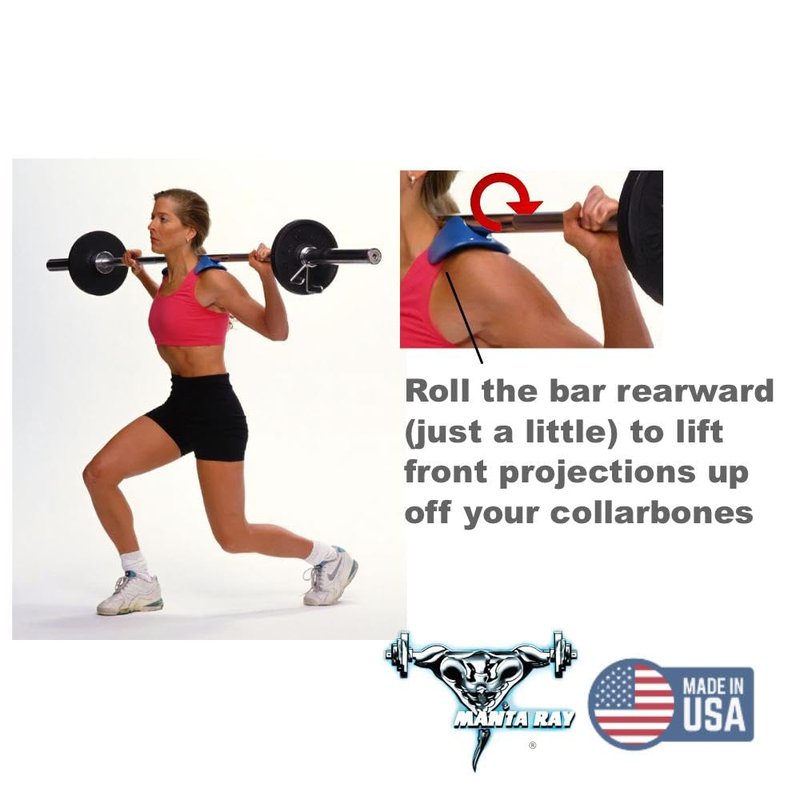 Original Manta Ray by Advanced Fitness, Squat Load Distribution Device