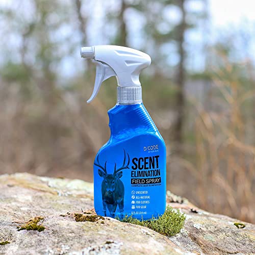 D/CODE Unscented Field Spray - Scent Elimination, 12 oz