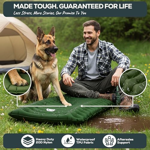 Gear Doctors Ether Regular 17.5oz Ultralight Camping Sleeping Pad – Backpacking Air Mattress