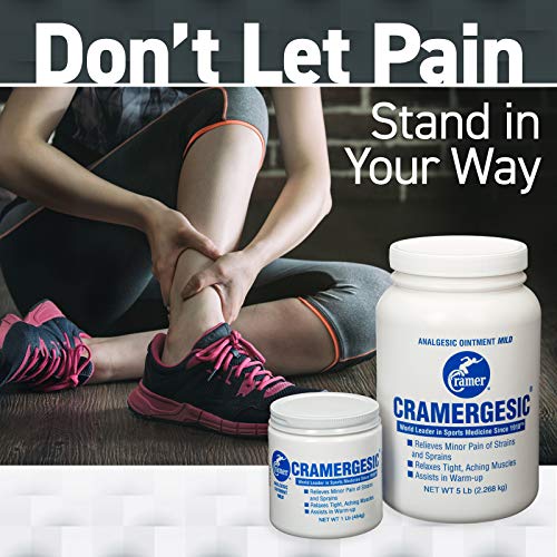 Cramergesic 1 lb Muscle Pain Relief Liniment for Sports & Workouts