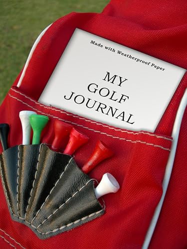 Round Stat Tracker Weatherproof Golf Scorecards & 21 Rounds Notebook (4 x 5.5) - Dogleg Design Studio