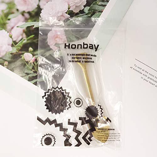Gold Stainless Steel Mini Shovel Spoons - Set of 4