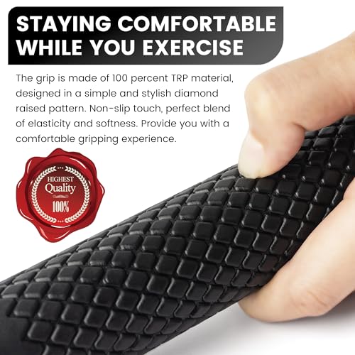 Heavy Duty Cable Handles with Non-Slip Grips - Black