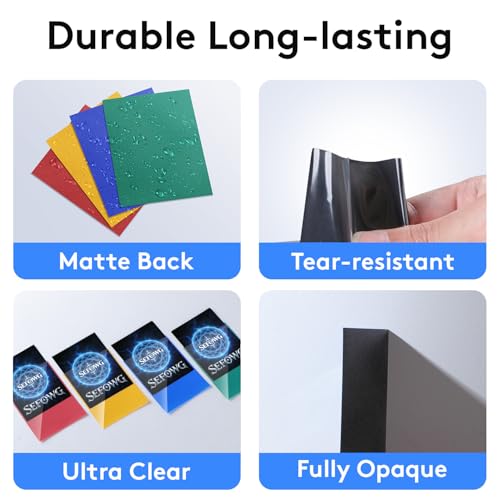 600ct Matte Card Sleeves for MTG & TCG - 6 Colors