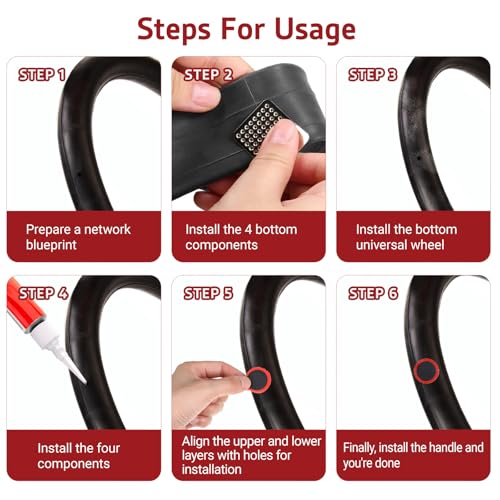 96 Pcs Bicycle Tire Repair Patch Kit - Rubber Puncture Patches