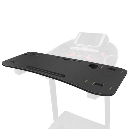 KELIXU Treadmill Desk Attachment, Universal Walking Laptop Holder Desk Ergonomic Platform Workstation for Treadmill with Cup Holder, Laptop/Tablet Stand, 39" L x 15" W, Black